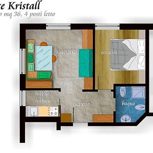 Appartamento con 1 camera da letto