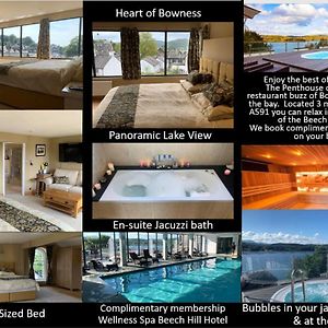 The Penthouse Bowness Luxury Loft Jacuzzi Bath & Complimentary Lakeview Spa Membership