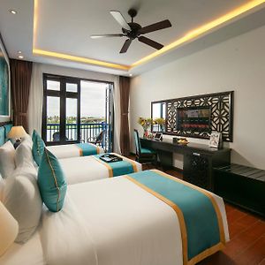 Triple Premium Grand River View & Balcony River Boat Scene