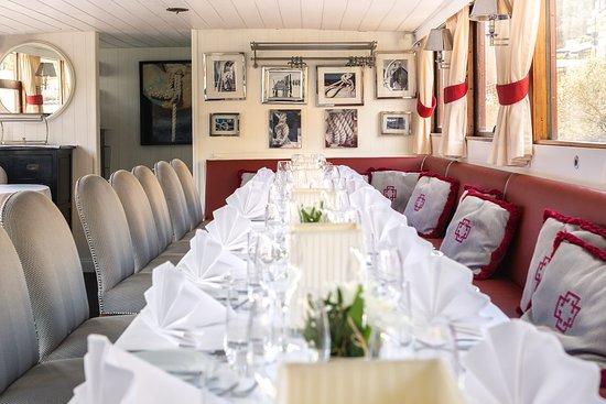 Scharff's Restaurantschiff auf der HS Patria