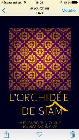 L'Orchidée de Siam