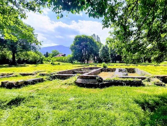 Roman Spa Remains Aquae Sulphurae