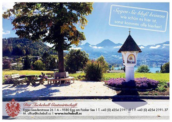 Der Tschebull am Faaker See