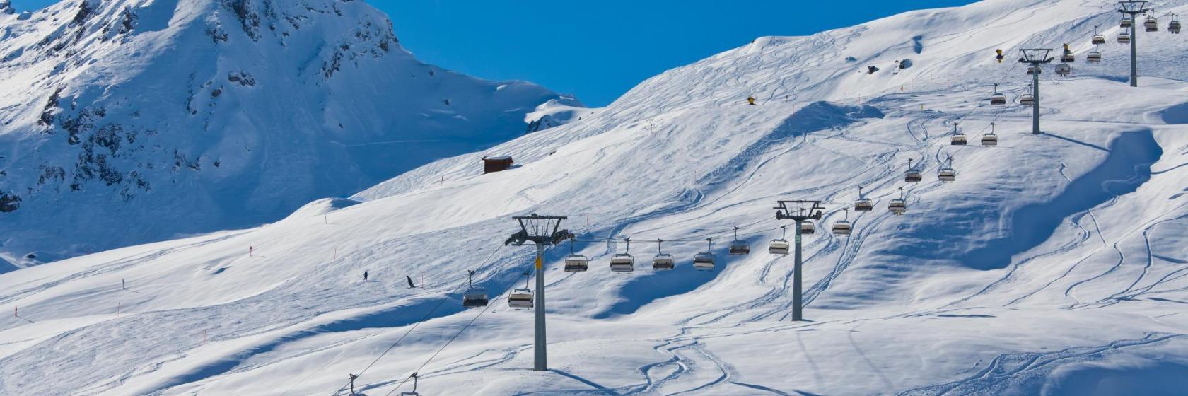 Ski Lift Innerarosa