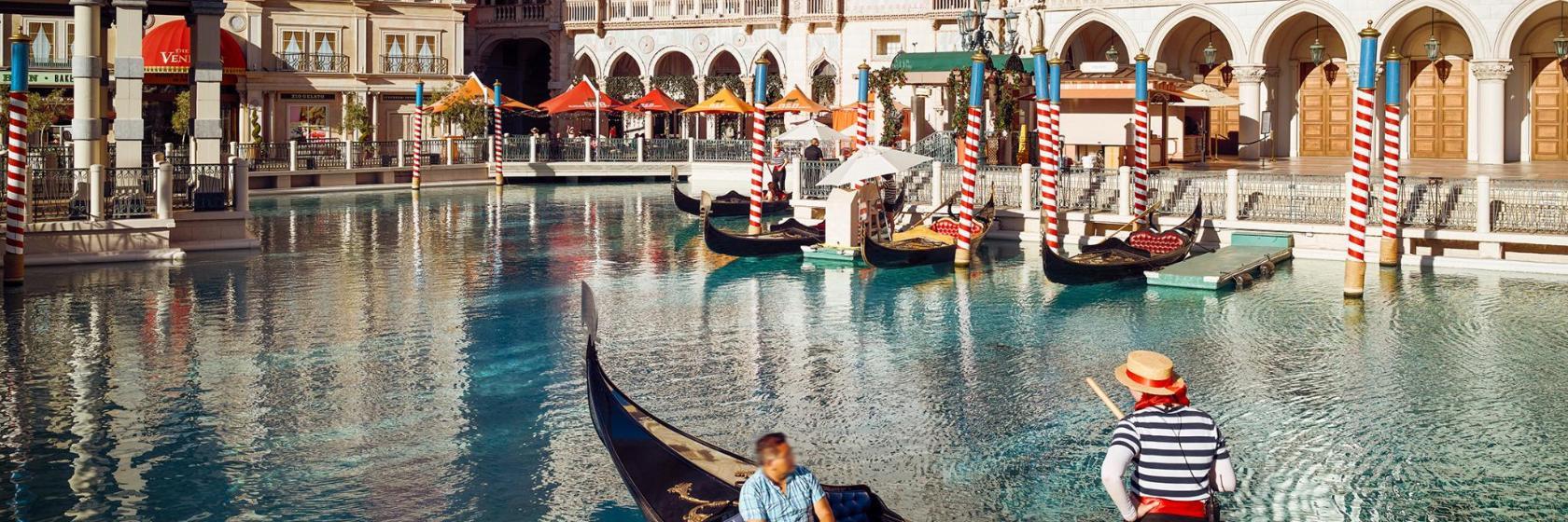 Gondola Rides at the Venetian