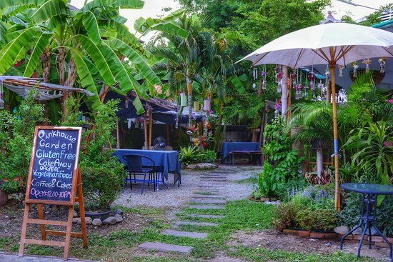 Pink House Garden
